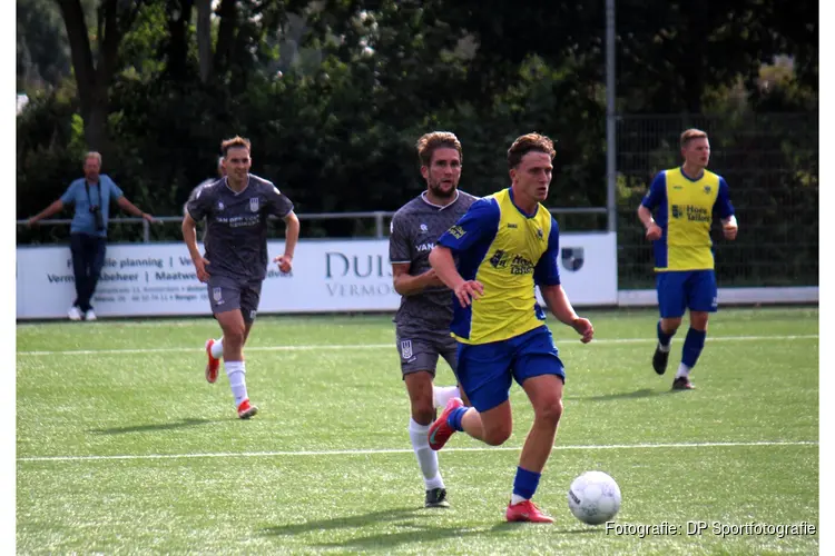 Fraaie goals helpen AFC '34 aan eerste zege
