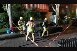 Autobrand aan Zwinstraat in Alkmaar