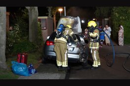 Autobrand aan Zwinstraat in Alkmaar