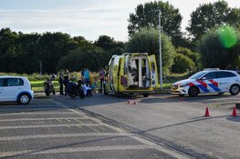 Man gewond na val tijdens rijles in Alkmaar