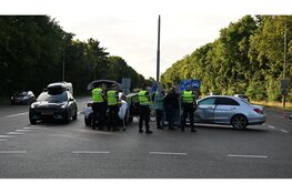 Veel schade bij ongeval op N9 bij Alkmaar