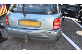 Schade na ongeval in Alkmaar