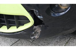 Schade na ongeval in Alkmaar
