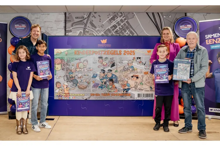 Kinderpostzegelactie 2025 officieel van start