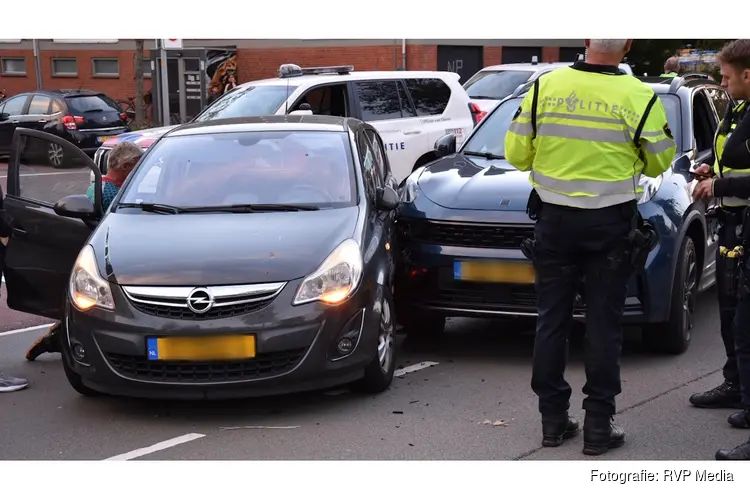 Schade na botsing met oprijdende auto