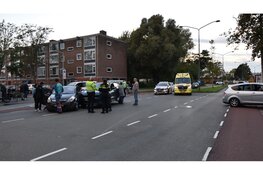 Schade na botsing met oprijdende auto