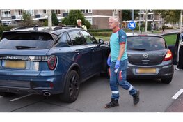 Schade na botsing met oprijdende auto
