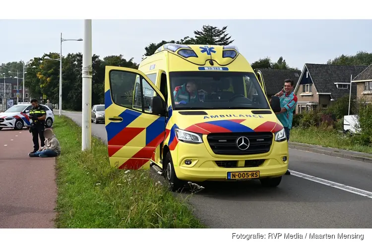 Ongeval tussen twee fietsers op Zeswielen in Alkmaar