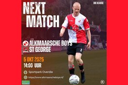 Alkmaarsche Boys ontvangt St. George