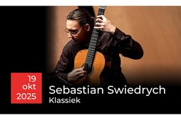 Gitaarsensatie Sebastian Swiedrych bij Stichting Alhambra in de Remonstrantse kerk in Alkmaar