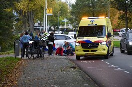Meisje op fiets aangereden door automobilist in Alkmaar