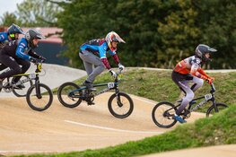 Boscrossers rijden laatste nationale BMX-wedstrijd 2025