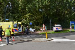 Fietser naar het ziekenhuis na val in Heiloo