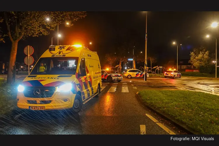 Fietsster gewond bij aanrijding op Bergerweg, automobilist aangehouden