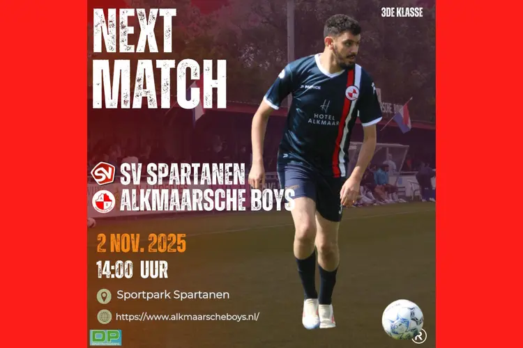 Alkmaarsche Boys op bezoek bij Spartanen
