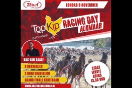 Zondag 9 November spectaculaire draverijen in de Alkmaar ZEturf Live Arena