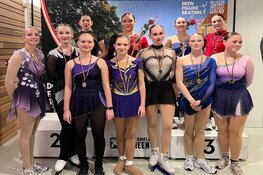 Succesvolle Victorie Cup met 6 podiumplaatsen voor kunstrijders Deen Figure Skating in Alkmaar