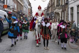 Sinterklaas feestelijk aangekomen in Alkmaar