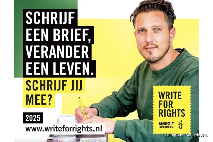 Amnesty International's Write for Rights: Schrijf een brief, verander een leven