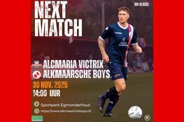De derby der derby's staat weer op het programma: Komende zondag Alcmaria Victrix-Alkmaarsche Boys