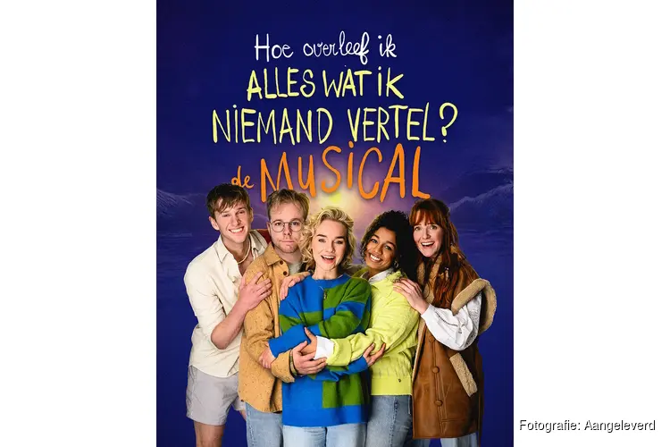 Hoe overleef ik alles wat ik niemand vertel? - de Musical te zien in De Vest