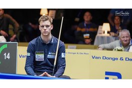 Driebander Van Etten mist hoofdtoernooi op één punt