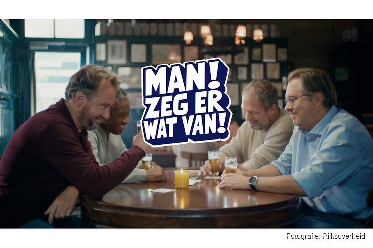 Landelijke campagne ‘Man, zeg er wat van!’ nu ook te zien in horeca in Alkmaar