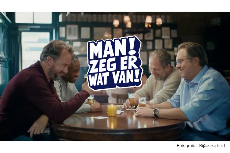 Landelijke campagne ‘Man, zeg er wat van!’ nu ook te zien in horeca in Alkmaar