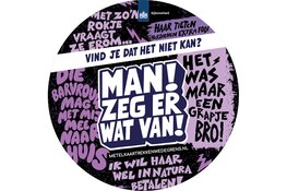 Landelijke campagne ‘Man, zeg er wat van!’ nu ook te zien in horeca in Alkmaar