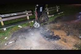 Scooter uitgebrand op Cuwaertpad in Alkmaar