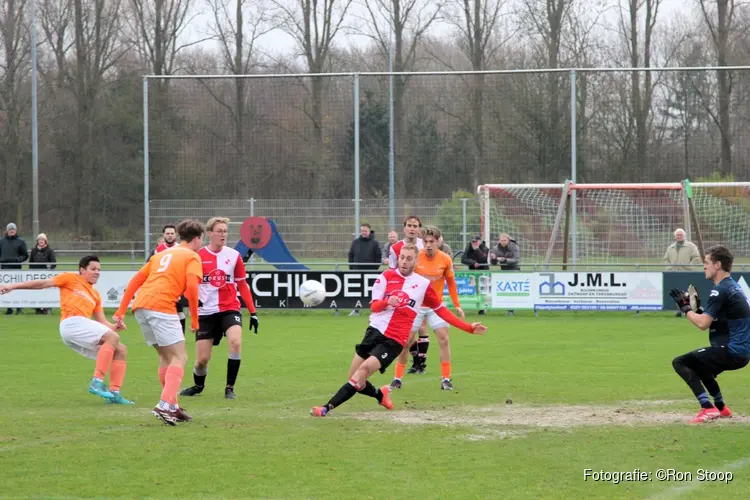 Alkmaarsche Boys gaat winterstop in met doelpuntrijke winst
