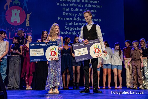 Savannah Mulder en Miquel Praat winnen Alkmaars Talent 2025