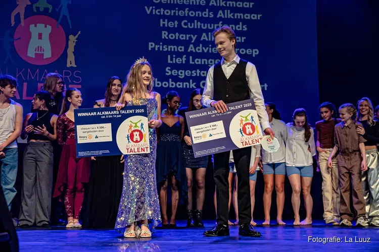 Savannah Mulder en Miquel Praat winnen Alkmaars Talent 2025