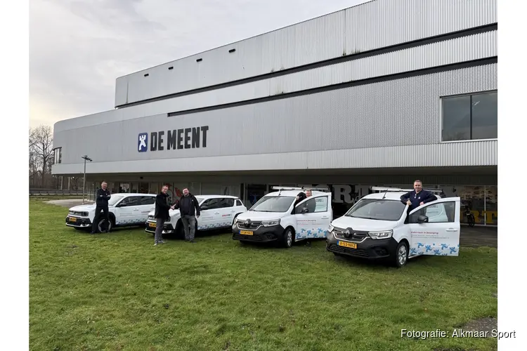 Alkmaar Sport verduurzaamt wagenpark met vier nieuwe elektrische Renaults