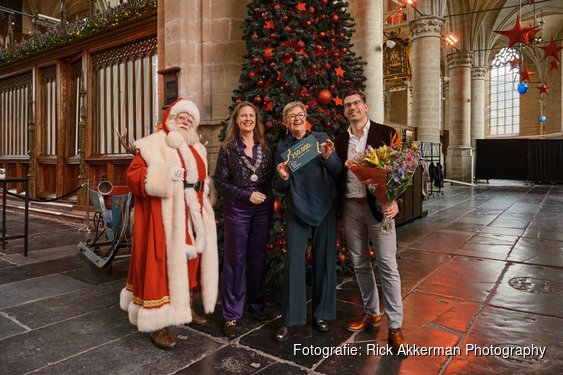 Grote Kerk Alkmaar verwelkomt 250.000e bezoeker van 2025