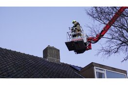 Brandweer rukt uit na schoorsteenbrand