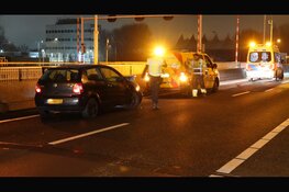 Eenzijdig ongeval op Leeghwaterbrug