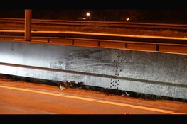 Eenzijdig ongeval op Leeghwaterbrug