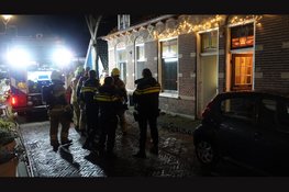 Bewoner ontdekt nachtelijke brand in woning 1e Tuindwarsstraat