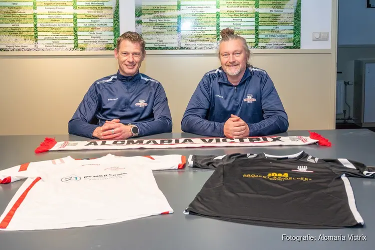 Technische staf Zondag 1 en Alcmaria Victrix verlengen samenwerking