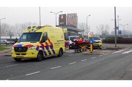 Fietser gewond na aanrijding met busje in Alkmaar