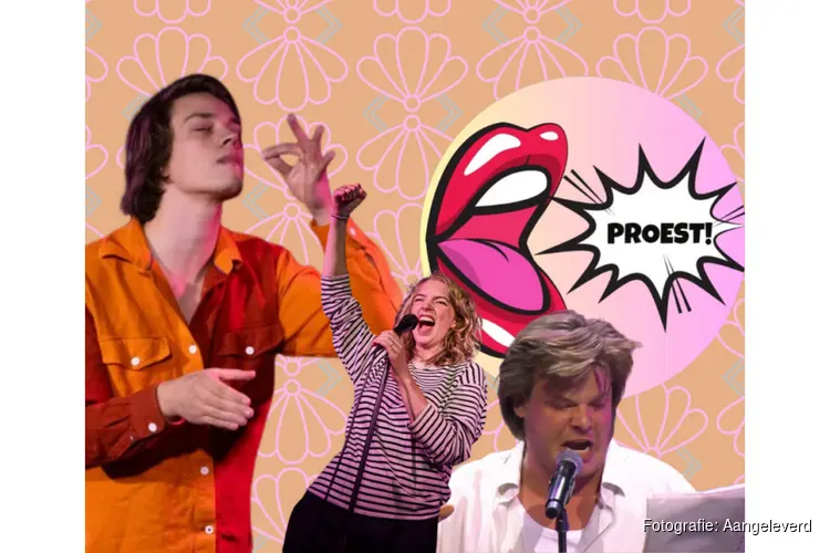 Proest! Cabaretprogramma met als spreekstalmeester Jelle Brouwer in De Alkenaer op 4 februari