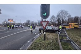 Schade na ongeval tussen twee auto’s op N508