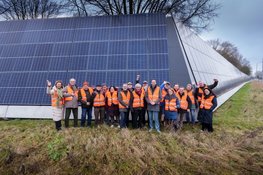 Energieleverend geluidsscherm officieel opgeleverd