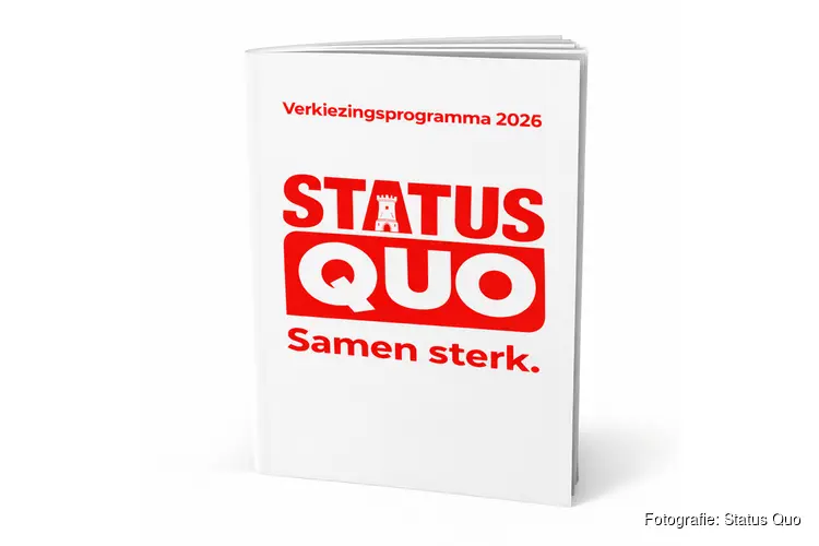 Status Quo presenteert verkiezingsprogramma 2026; Samen Sterk