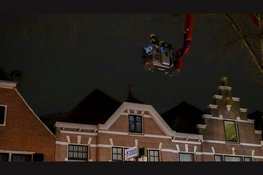 Brandweer bestrijdt schoorsteenbrand in woning Alkmaar