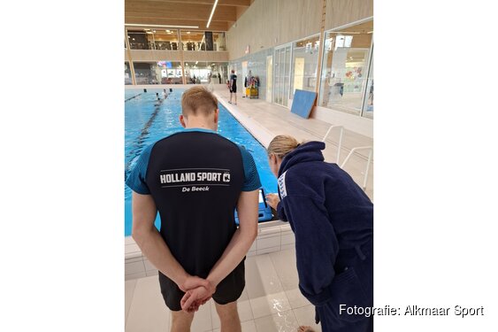 Opleiding tot zwemonderwijzer bij Alkmaar Sport in volle gang