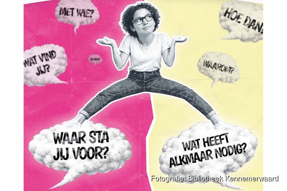 Persbericht Verkiezingsfestival Gemeenteraad Alkmaar in Bibliotheek Alkmaar Centrum