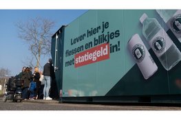 Blikjes en flesjes met statiegeld gemakkelijk inleveren bij winkelcentrum De Mare