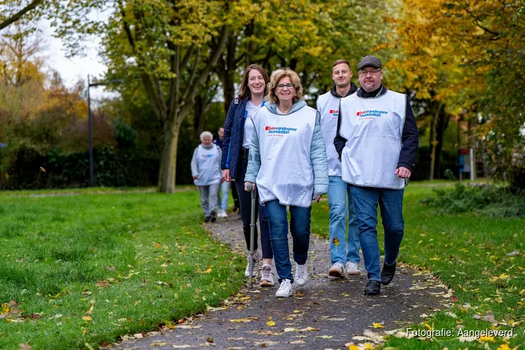 Nationale Wandeluitdaging start in april in Alkmaar